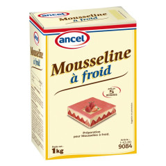 Crème mousseline à froid 1 kg