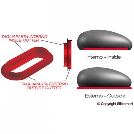 Curve Flex oreiller 82 x 43 x 32 mm