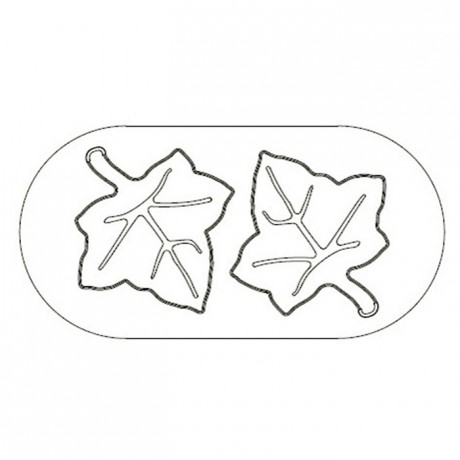 Cutter vine leaf Exoglass 50 x 50 mm