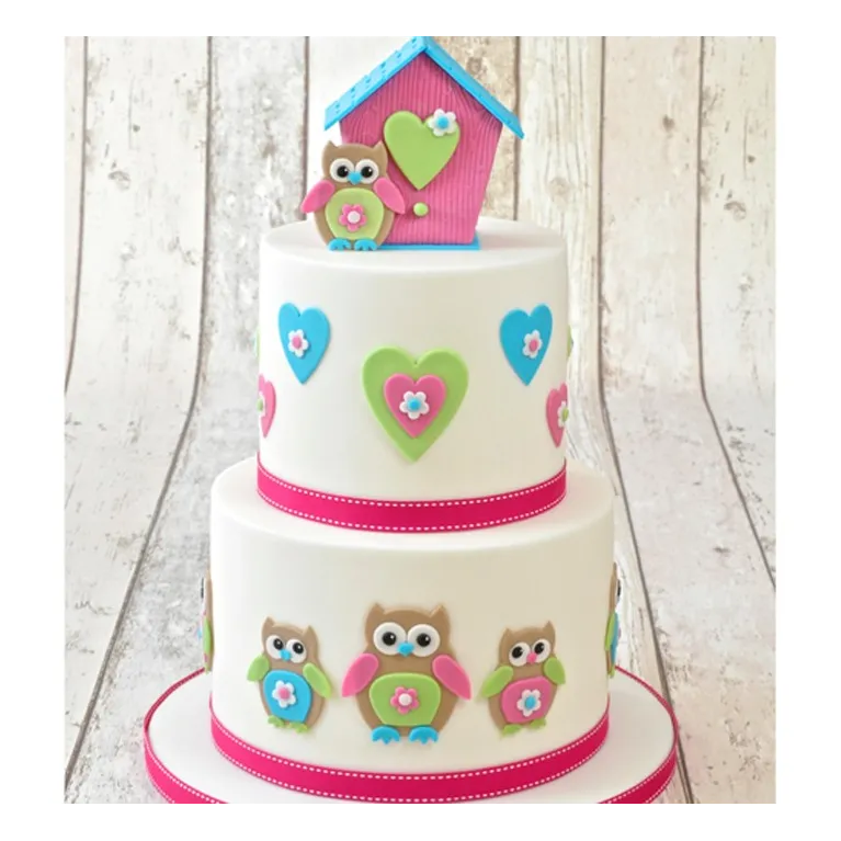 FMM Mummy & Baby Owl Cutter Set/4