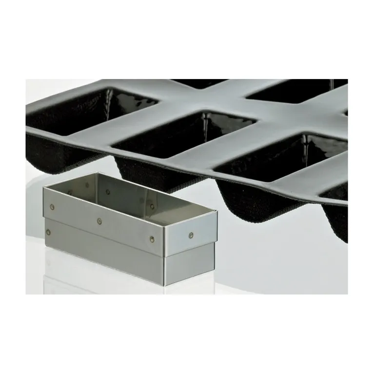 Cutter cake/slab for biscuits bases stainless steel 95 x 40 mm