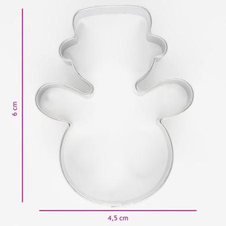 Cookie Cutter Snowman 6 cm