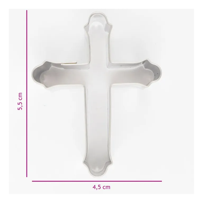 Découpoir FunCakes croix 5,5 cm