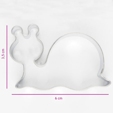 Cookie Cutter Snail 6 cm