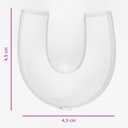 Cookie Cutter Horseshoe 4,5 cm