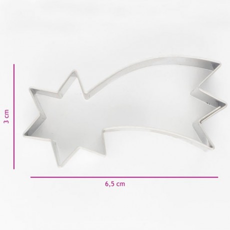 Cookie Cutter Falling Star 6,5 cm