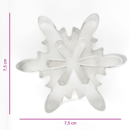 Cookie Cutter Ice Crystal 1 Ø7,5 cm