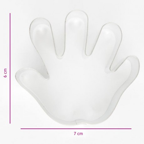 Découpoir FunCakes main 7 cm