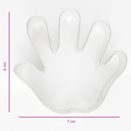 Cookie Cutter Hand 7 cm