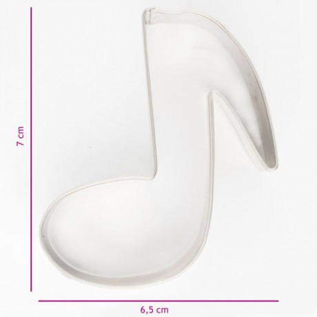 Cookie Cutter Music Note 7 cm