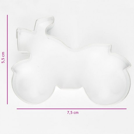 Découpoir FunCakes moto 7,5 cm