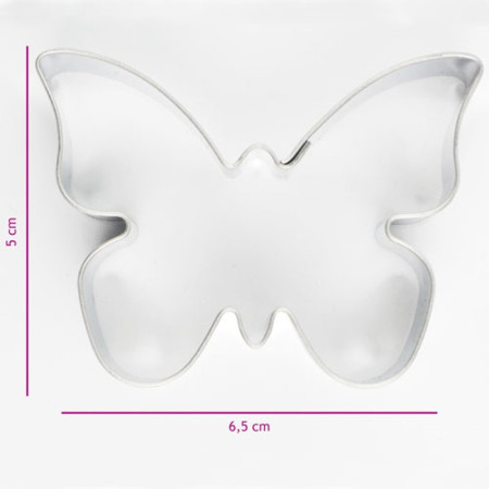 Cookie Cutter Butterfly 6,5 cm
