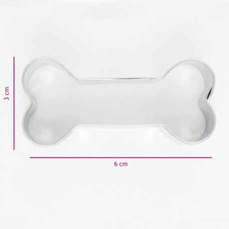 Découpoir FunCakes os de chien 6 cm