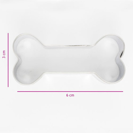 Découpoir FunCakes os de chien 6 cm
