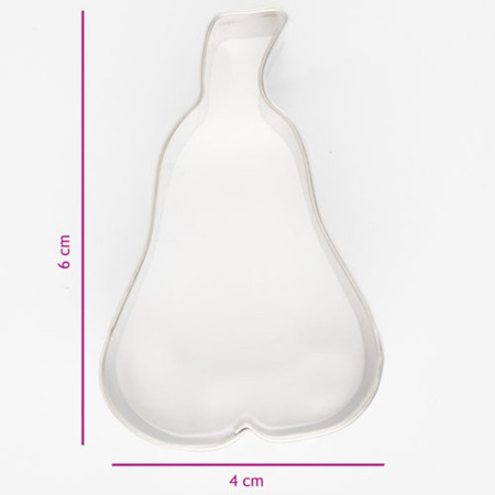 Découpoir FunCakes poire 6 cm