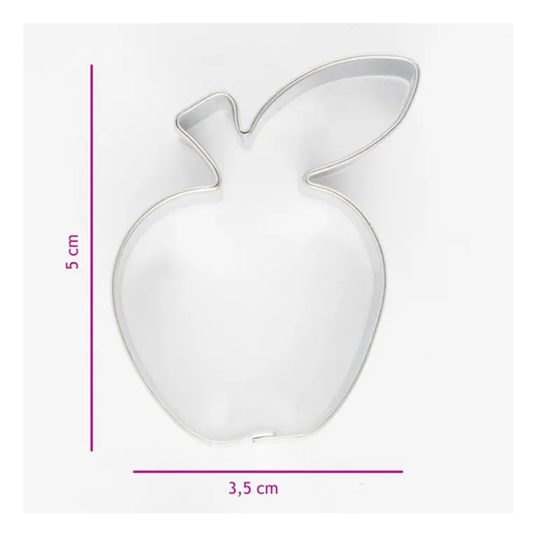Cookie Cutter Apple 5 cm