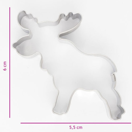 Cookie Cutter Reindeer 6 cm