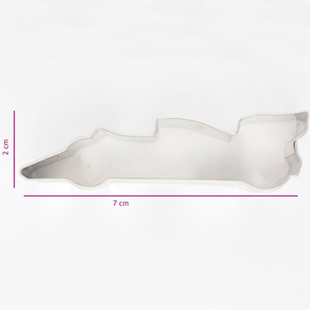 Cookie Cutter Race Car 7 cm