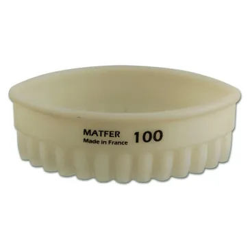 Oval fluted cutters Exoglass 115 x 70 mm