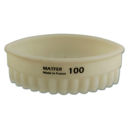 Oval fluted cutters Exoglass 130 x 80 mm