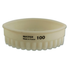 Découpoir ovale cannelé 55 x 31 mm en Exoglass