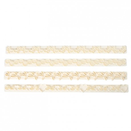 FMM Straight Frill Cutters no 4