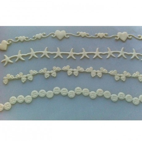 Découpoirs FMM bordures n°4 4 pièces