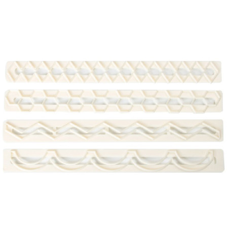 FMM Straight Frill Cutters no 5 Geometric Edging