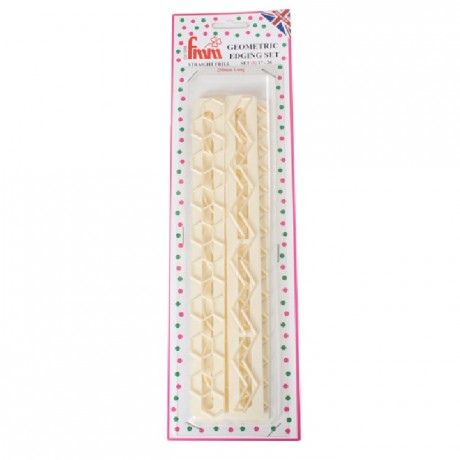 FMM Straight Frill Cutters no 5 Geometric Edging