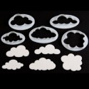 Découpoirs FMM nuages 5 pièces
