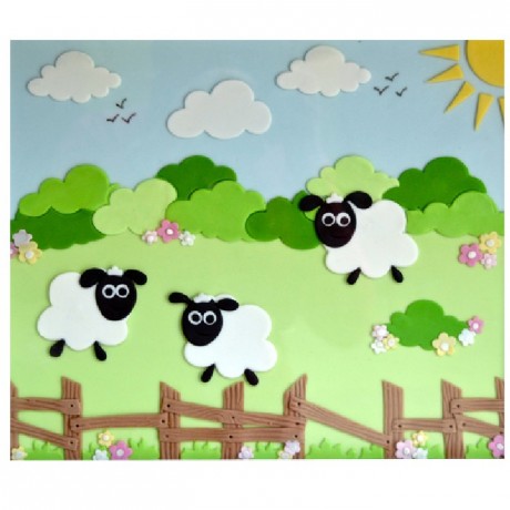 Découpoirs FMM nuages 5 pièces