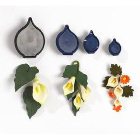 JEM Arum Calla Lily set/3