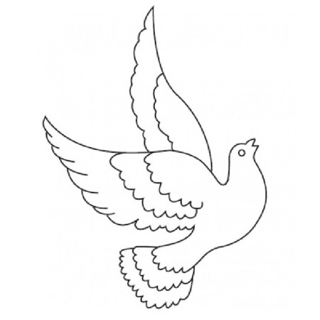 Patchwork Cutter Reverse Dove