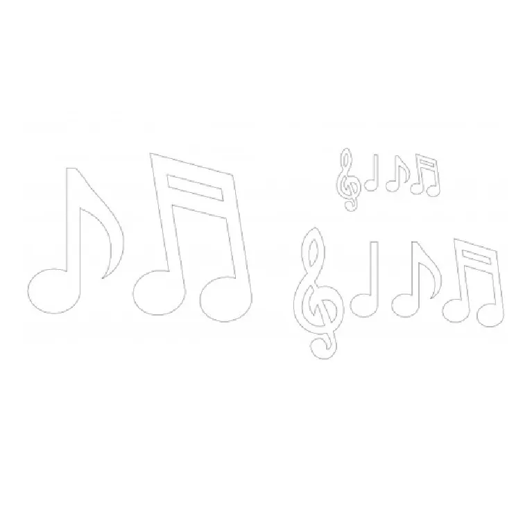 Patchwork Cutter Extra Large Music Notes