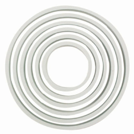 PME Plastic Cutter Circle Set/6