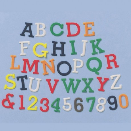 FMM Alphabet and Numbers tappits Upper Case