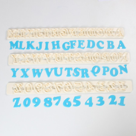 FMM Alphabet and Numbers Tappits Art Deco Upper Case