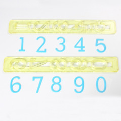 Découpoirs Tappits FMM Large Number