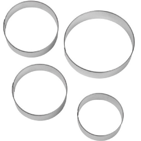 Wilton Circles Nesting Metal Cutter set/4