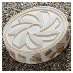 Relief disk rosary decoration Ø 240 mm