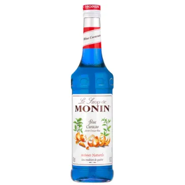 Blue curaçao Monin syrup 70 cL
