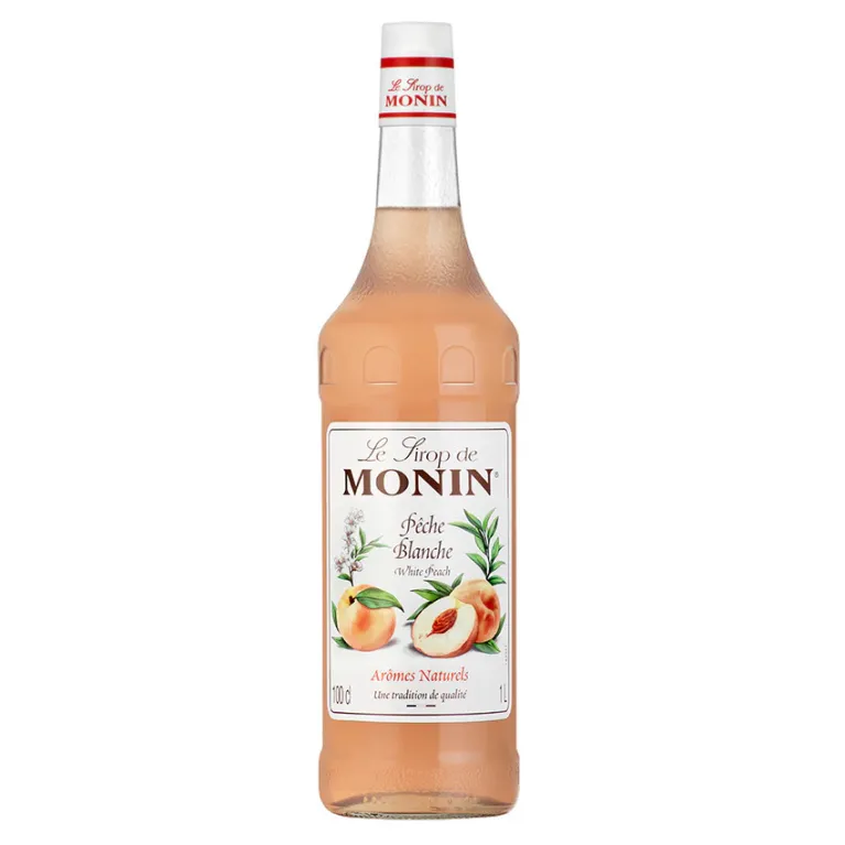 Sirop pêche blanche Monin 1 L