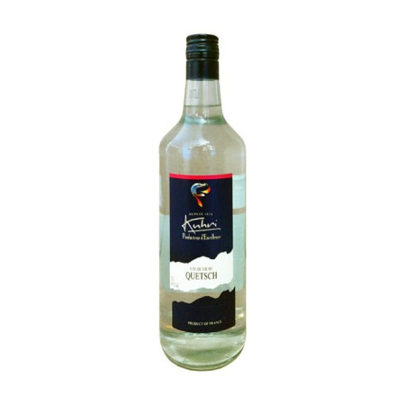 Eau de vie de quetsche 45% 1 L