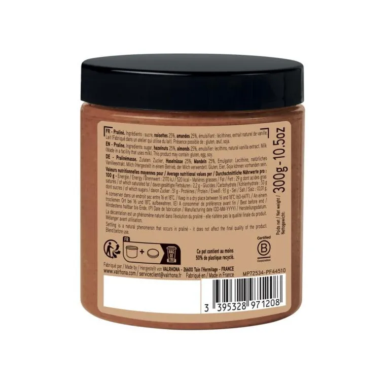 Praliné craquant amande noisette 50% 300 g