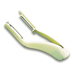 Double peeler for asparagus