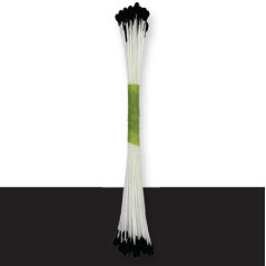 Etamines brillantes moyennes JEM noir 50 pièces
