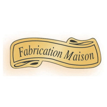 Adhesive label "Fabrication maison" (1000 pcs)