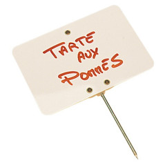 Neutral pike label 70 x 50 mm (10 pcs)