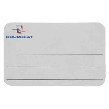 Etiquette HACCP hydrosoluble 50 x 32 mm (lot de 250)