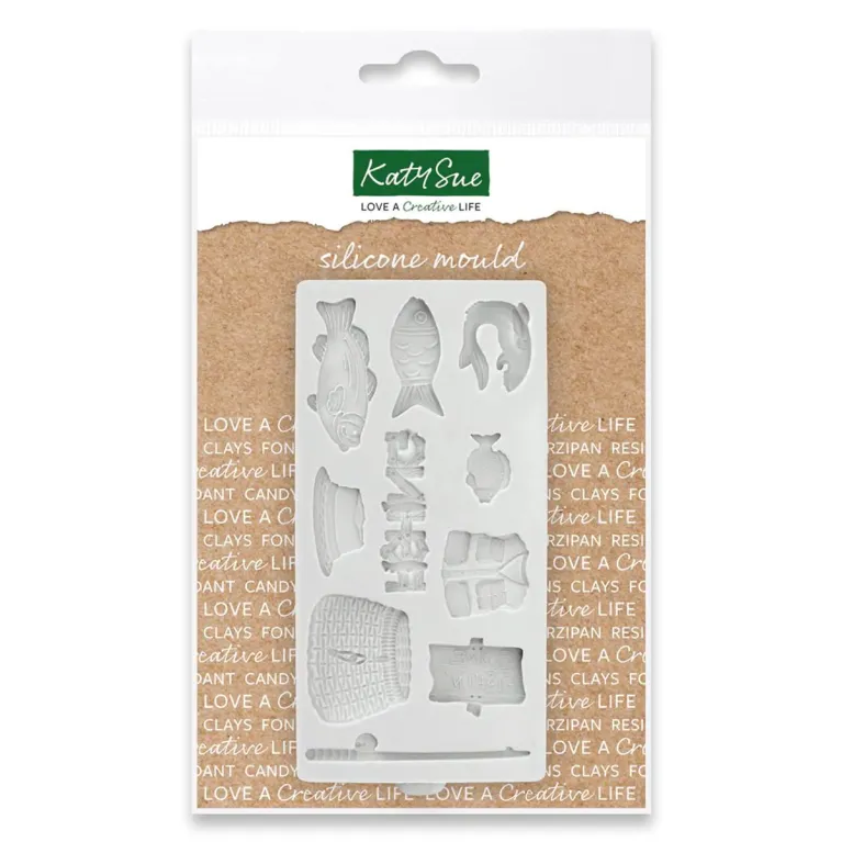 Katy Sue Fishing Silicone Mold